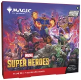 Zestaw Magic: The Gathering Marvel Super Heroes - Villains Unleashed Scene Box + Heroes United Scene Box - MTG: Marvel Super Heroes
