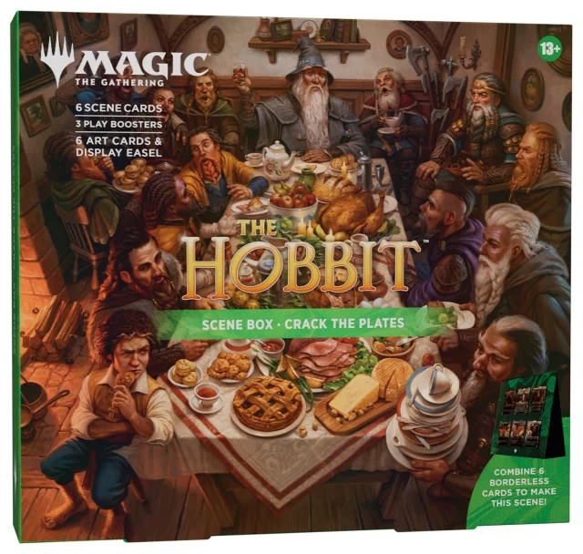 Zestaw Magic: the Gathering - The Hobbit - Scene Box - Treasures of Smaug + Crack the Plates - MTG: The Hobbit