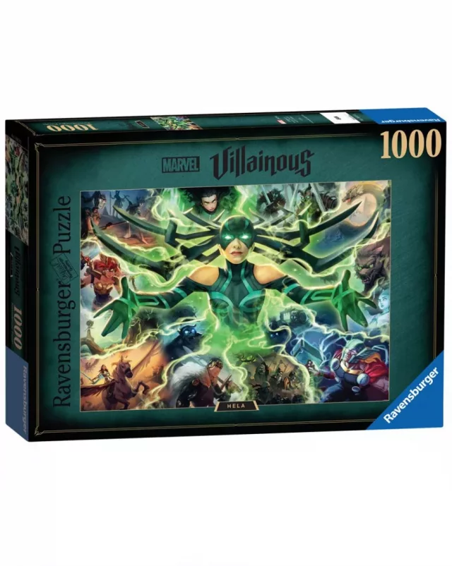 Okazyjny zestaw Marvel - Hela + Ultron Puzzle (Villainous Series)