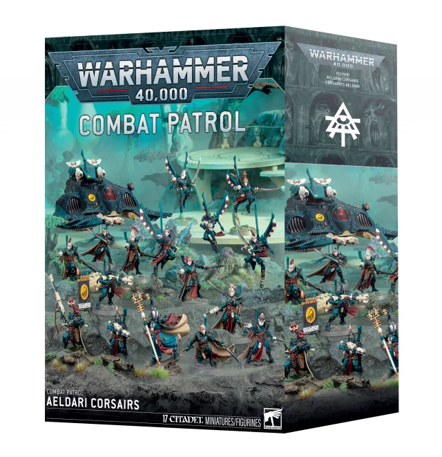 W40k: Combat Patrol - Red Corsairs (17 figurek) dupl