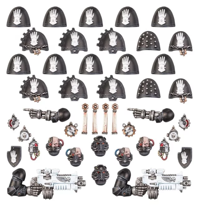 W40k: Iron Hands - March of Iron Strike Force (14 figurek) dupl