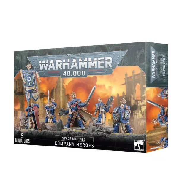 W40k: Space Marines - Terminator Assault Squad (5 figurek) dupl