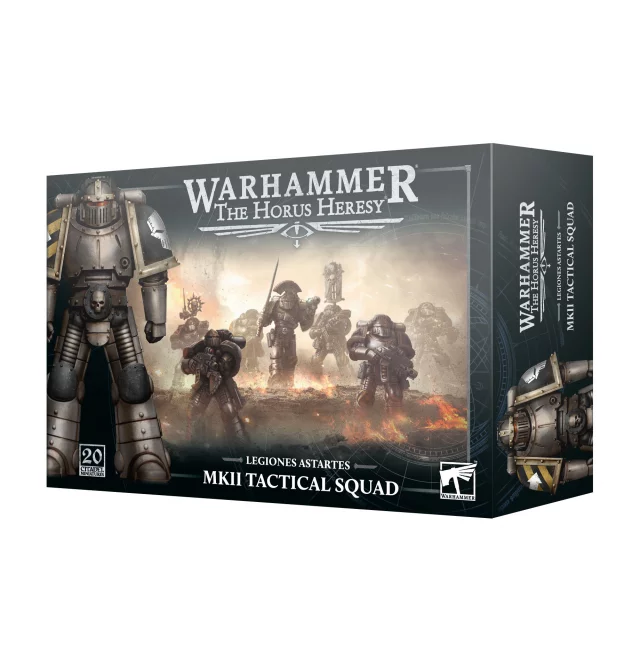 Warhammer: Horus Heresy - Legiones Astartes - Rapier Quad Heavy Bolters and Graviton Cannon Battery (6 figurek) dupl