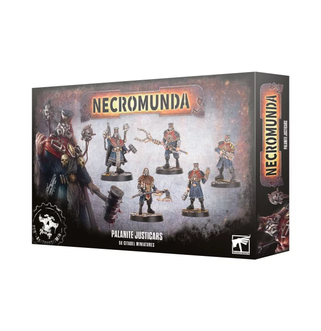 Warhammer Necromunda - Palanite Justicars (5 figurek) - Gra planszowa