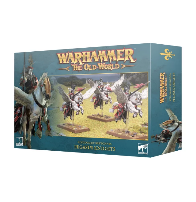 Warhammer The Old World - Kingdom of Bretonnia - Lord on Royal Pegasus dupl