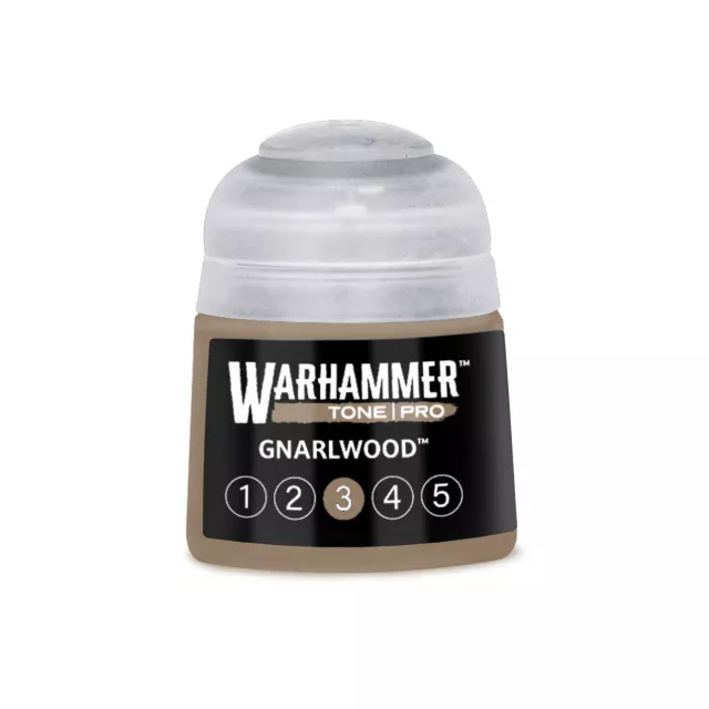 Farba bazowa Warhammer Tone Pro (Gnarlwood 3) - brązowy - Warhammer Colour