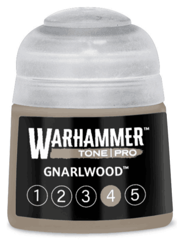 Farba bazowa Warhammer Tone Pro (Gnarlwood 4) - brązowy