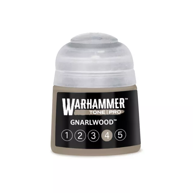 Farba bazowa Warhammer Tone Pro (Gnarlwood 4) - brązowy - Warhammer Colour