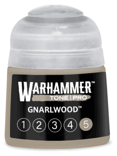 Farba bazowa Warhammer Tone Pro (Gnarlwood 5) - brązowy