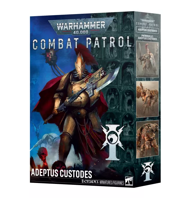 W40k: Combat Patrol: Adeptus Custodes (11 figurek) - Warhammer