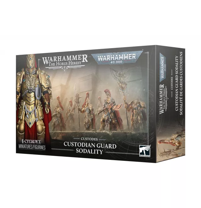 Warhammer: Horus Heresy - Legio Custodes - Custodian Guard Sodality (6 figurek)