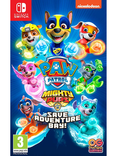 PAW Patrol: Mighty Pups Save Adventure Bay (SWITCH)