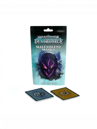 Gra planszowa Warhammer Underworlds: Deathgorge - Malevolent Masks talia Rivals