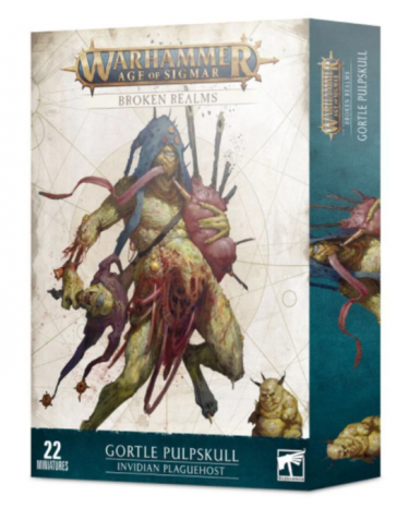 W-AOS: Broken Realms - Gortle Pulpskull, Invidian Plaguehost (22 figurek)
