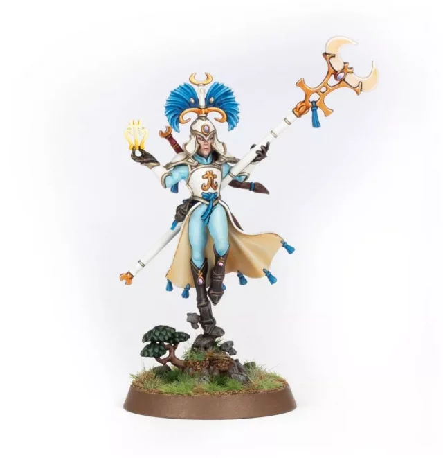 W-AOS: Lumineth Realm Lords Scinari Enlightener (1 figurka)