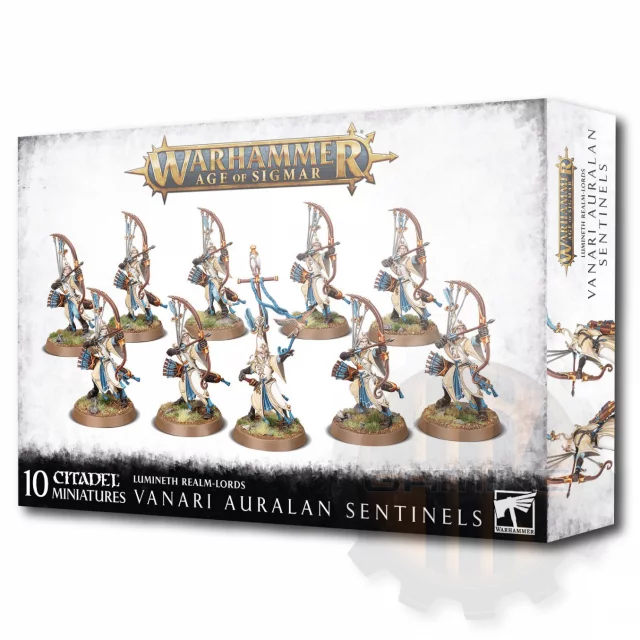 W-AOS: Lumineth Realm Lords Vanari Auralan Sentinels (10 figurek)