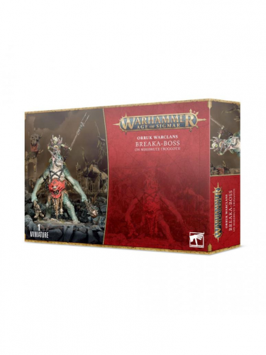 W-AOS: Orruk Warclans - Breaka-boss on Mirebrute Troggoth (1 figurka)