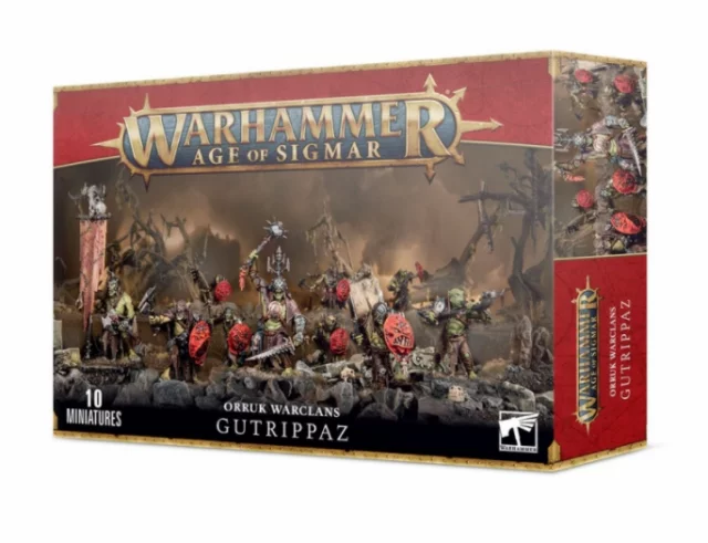 W-AOS: Orruk Warclans - Gutrippaz (10 figurek)