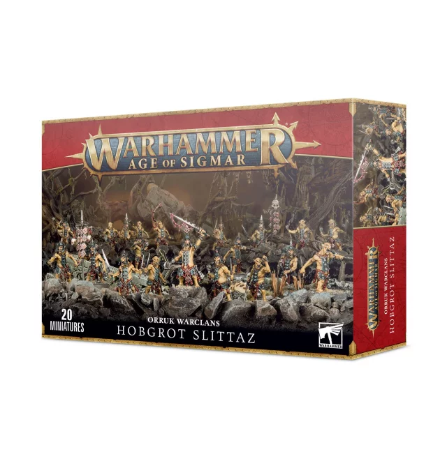 W-AOS: Orruk Warclans - Hobgrot Slittas (20 figurek)