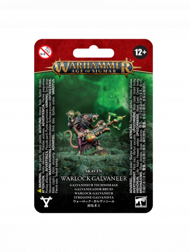 W-AOS: Skaven - Warlock Galvaneer (1 figurka)