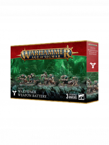 W-AOS: Skaven - Warpspark Weapon Battery (3 figurki)