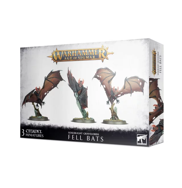W-AOS: Soulblight Gravelords - Fell Bats (3 figurky)