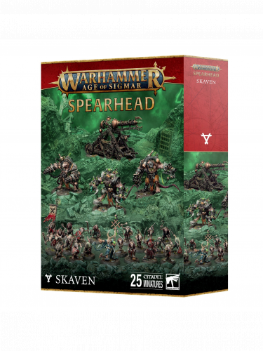 W-AOS: Spearhead - Skaven (25 figurek)