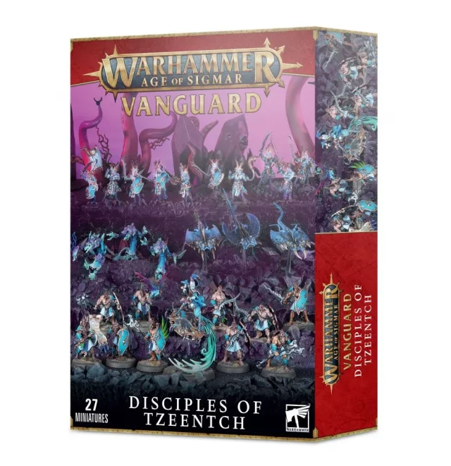 W-AOS: Vanguard - Disciples of Tzeentch (27 figurek)