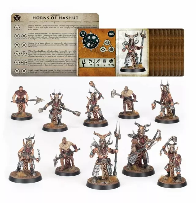 W-AOS: Warcry - Horns of Hashut (10 figurek)