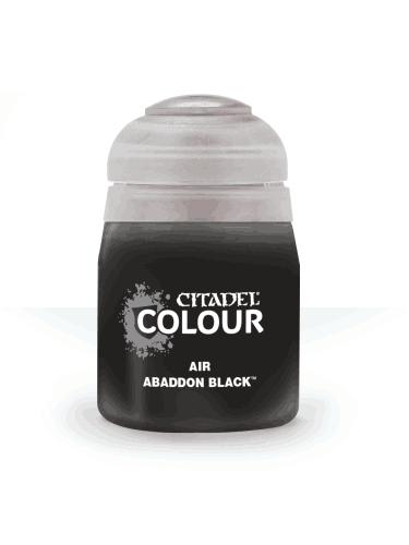 Warhammer Colour Air Paint (Abaddon Black) - czarny