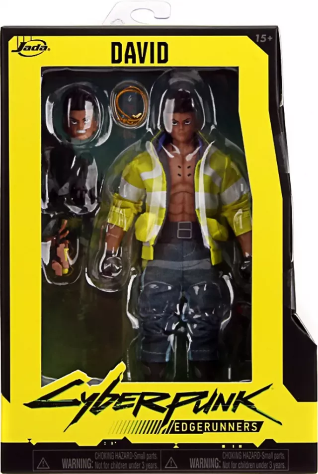 Figurka akcji Cyberpunk: Edgerunners - David 15cm - Anime