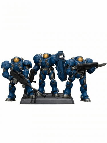Figurka akcji StarCraft - Terran Marine Set (3 figurki)
