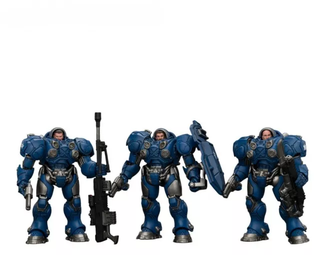 Figurka akcji StarCraft - Terran Marine Set (3 figurki)