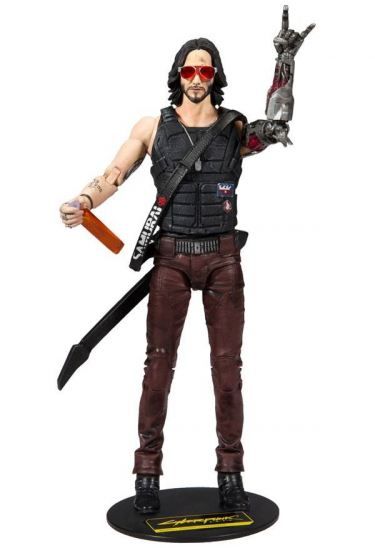 Figurka Cyberpunk 2077 - Johnny Silverhand (McFarlane, 18 cm)