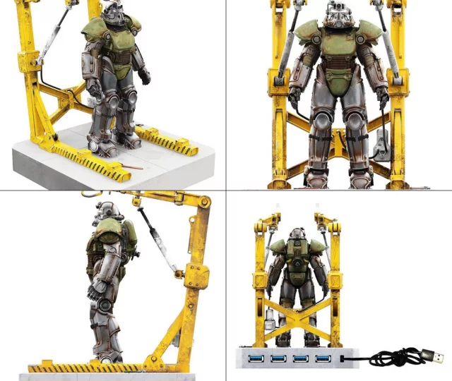 Figurka Fallout - T-51 Power Armor USB Hub (18 cm) - Akcesoria