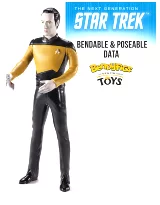 Figurka Star Trek - Data (BendyFigs) - Figurki do zabawy
