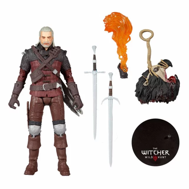 Figurka Zaklínač - Geralt Wolf Armor Action Figure 18 cm (McFarlane)