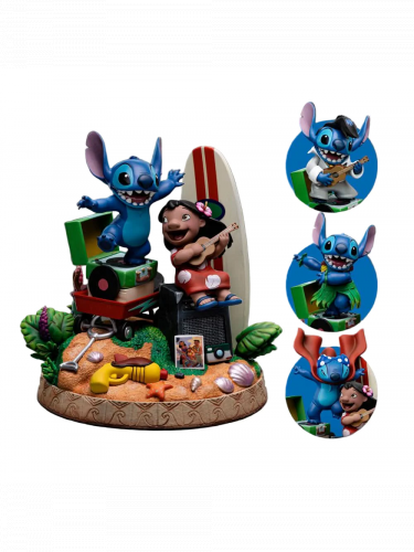Statuetka Disney - Lilo & Stitch Deluxe (Iron Studios)