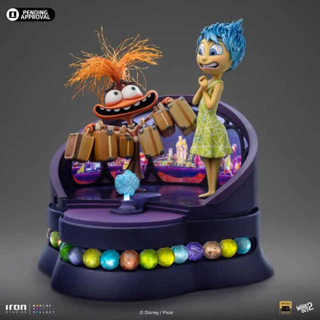 Statuetka Inside Out - Joy & Anxiety Deluxe (Iron Studios)
