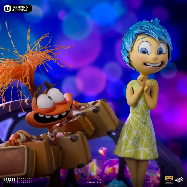 Statuetka Inside Out - Joy & Anxiety Deluxe (Iron Studios)