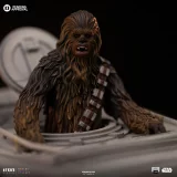 Statuetka Star Wars - AT-ST & Chewbacca (Iron Studios)