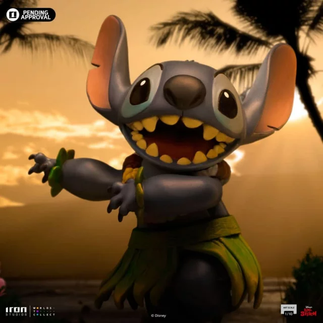 Statuetka Lilo & Stitch - Stitch (Hula) (Iron Studios)