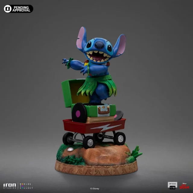 Statuetka Lilo & Stitch - Stitch (Hula) (Iron Studios)
