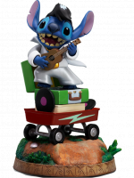 Statuetka Lilo & Stitch - Stitch (King of Rock) (Iron Studios)