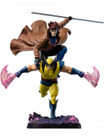 Statuetka Marvel - Gambit & Wolverine Deluxe (Iron Studios)