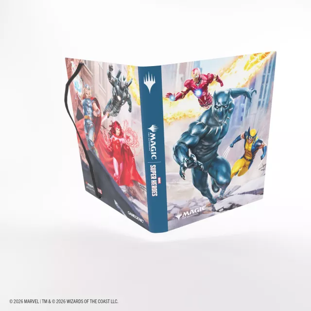 Album na karty Gamegenic - Marvel Super Heroes 18-pocket - Marvel Super Heroes - Kolekcjonerska gra karciana TCG