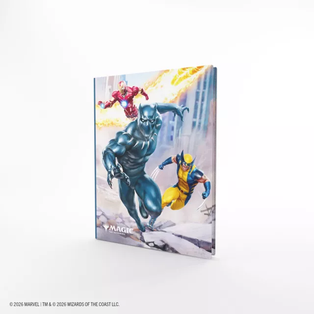 Album na karty Gamegenic - Marvel Super Heroes 18-pocket - Marvel Super Heroes - Kolekcjonerska gra karciana TCG