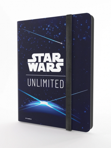 Album na karty Gamegenic - Star Wars: Unlimited 18 Pocket - Card Back Blue