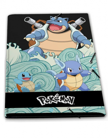 Album na karty Pokémon - Squirtle Evolution (A4 kołowy)