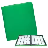 Album na karty Ultra PRO - 12-Pocket Zippered PRO-Binder - Green (480 kart)